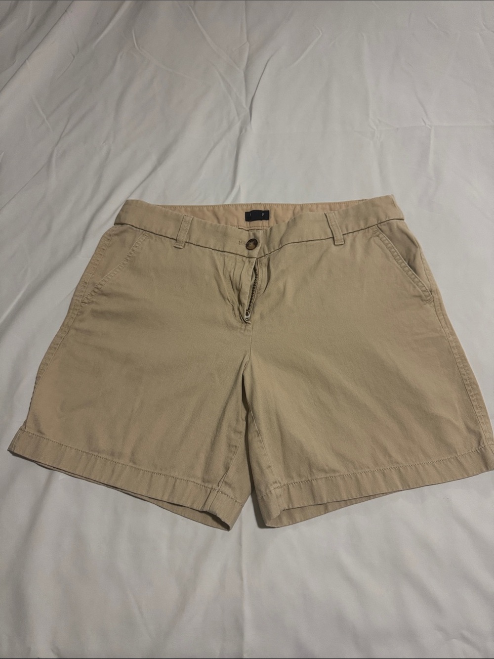 J. Crew Khaki Chino Bermuda Shorts